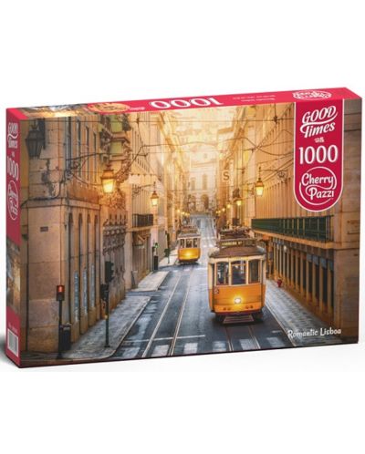 Puzzle de 1000 de piese Cherry Pazzi - The Romance of Lisbon - 1