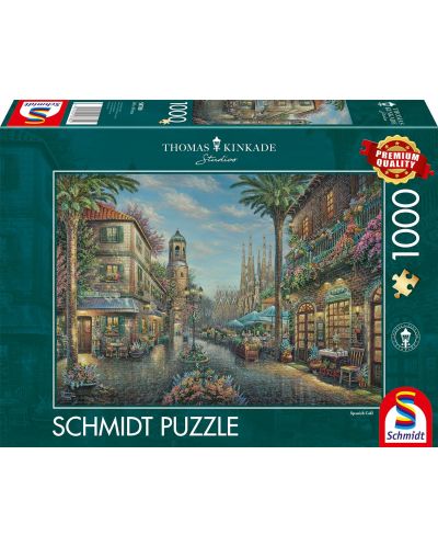 Puzzle Schmidt de 1000 de bucăți - Spanish Cafe - 1