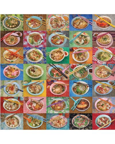 Puzzle Galison din 500 de piese - Noodles pentru pranz - 2