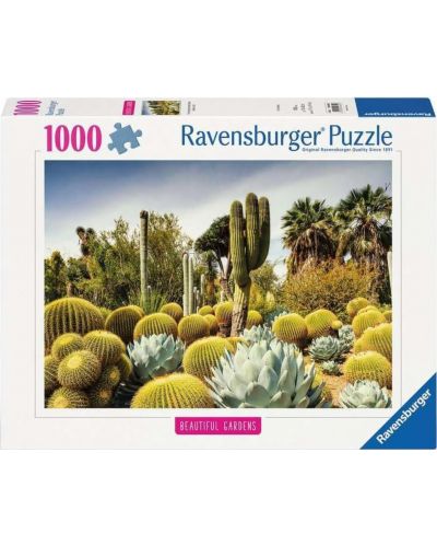 Puzzle Ravensburger  din 1000 de piese - Grădina deșertului Huntington - 1