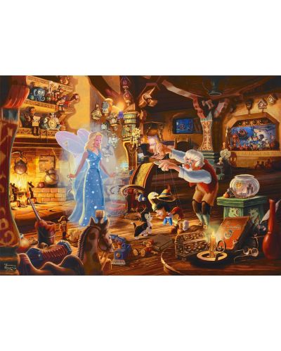 Puzzle Schmidt din 1000 de piese - Disney: Pinocchio - 2