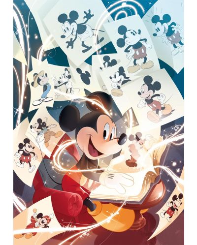 Puzzle  Clementoni din 1000 piese - Magia lui Mickey Mouse - 2