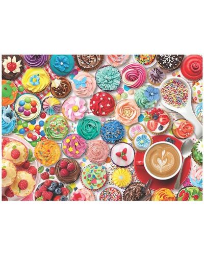 Puzzle Eurographics de 1000 piese - Cupcake Party Tin - 2