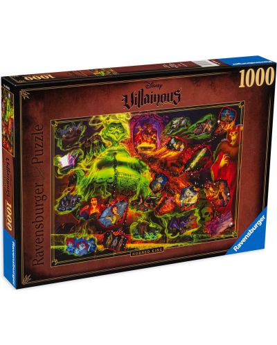 Puzzle Ravensburger 1000 de piese - Regele cu coarne  - 1