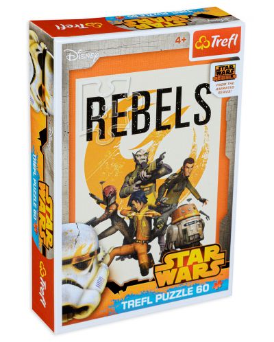 Puzzle Trefl de 60 piese - Star Wars Rebels - 1