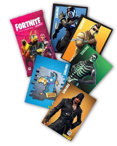 Panini FORTNITE Reloaded official trading cards - Pachet cu 4 buc. carti	 - 2