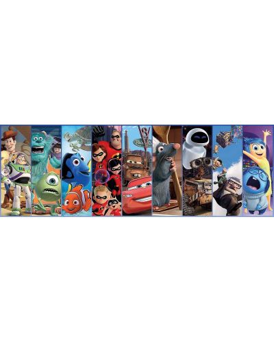 Puzzle panoramic Clementoni de 1000 piese - Disney Pixar - 2