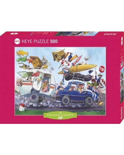 Heye 500 piese puzzle - Călătoria nebună  - 1