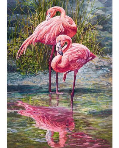 Puzzle Cherry Pazzi de 1000 piese – Viata de Flamingo - 3
