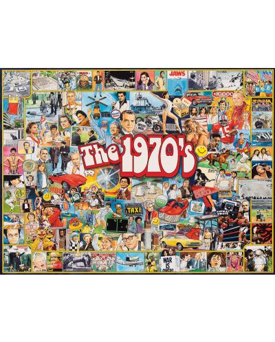Puzzle White Mountain de 1000 piese - The 1970's  - 2
