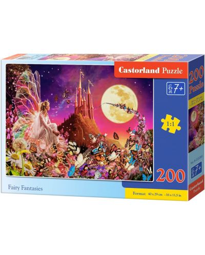 Puzzle Castorland 200 de piese - Fantezii de basm  - 1