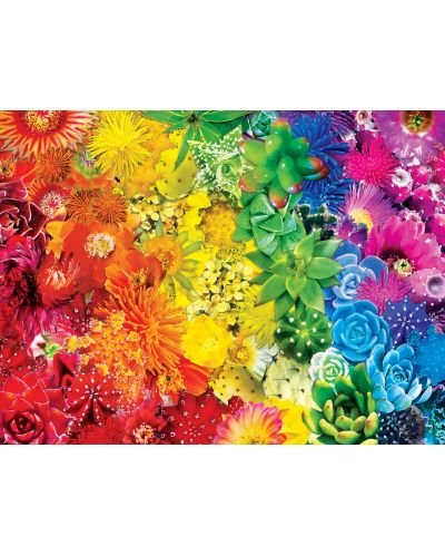 Puzzle Master Pieces din 550 de piese - Grădină cu flori - 2