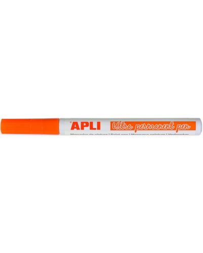 Marker permanent Apli, portocaliu - 1