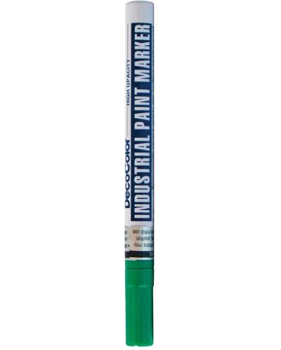 Marker care acopera Industrial Paint fine, verde - 1