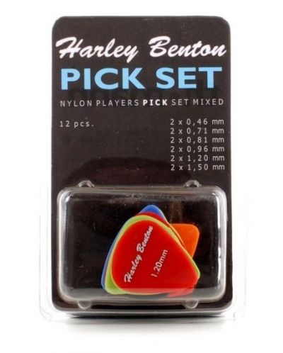 Harley Benton Guitar Pens - Pick Set Mixed, multicolor - 2