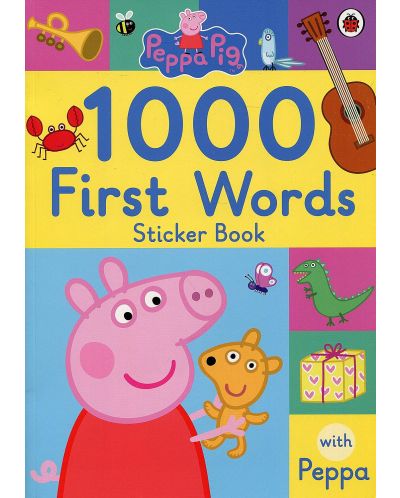 Peppa Pig 1000 First Words Sticker Book	 - 1