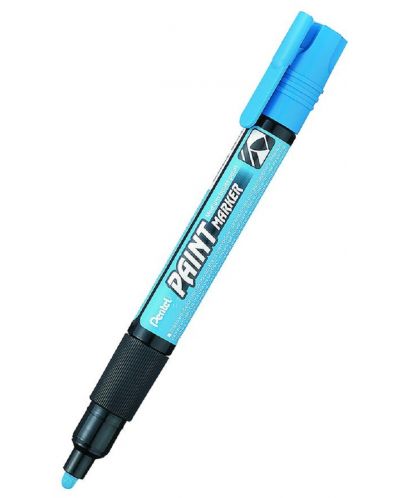 Marker permanent Pentel Paint MМP20 - 4.0 mm, albastru-deschis - 1
