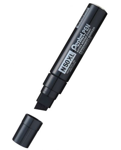 Marker permanent Pentel - N50XL, negru - 1