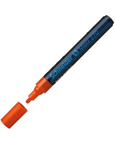 Marker permanent Schneider Maxx 270 - 3 mm, portocaliu - 1