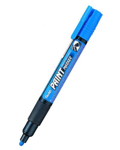 Marker permanent Pentel Paint MМP20 - 4.0 mm, albastru - 1