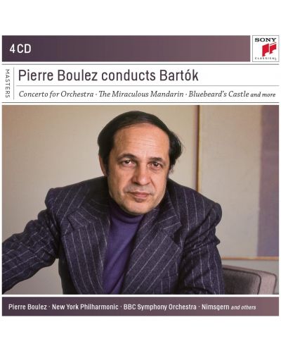 Pierre Boulez - Pierre Boulez Conducts Bartok (4 CD) - 1