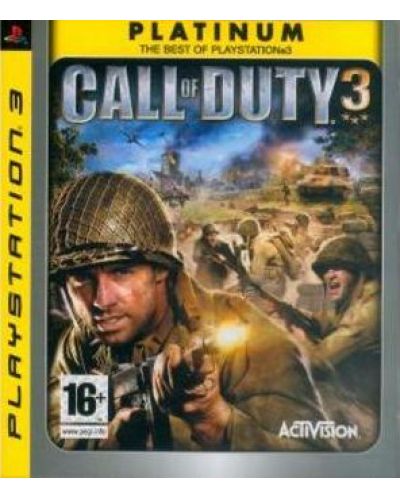 Call of Duty 3 - Platinum (PS3) - 1