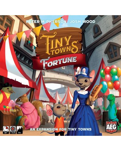 Extensie pentru joc de societate Tiny Towns - Fortune - 1