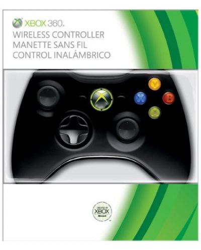 Xbox 360 Wireless Controller - Black - 1