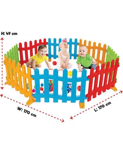 Gard pentru copii Pilsan - Multicolor - 2