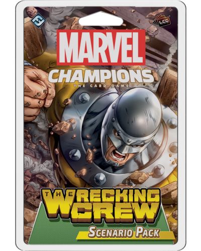 Extensie pentru jocul de societate Marvel Champions - The Wrecking Crew Scenario Pack - 1