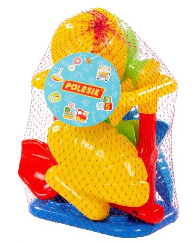 Set de plajă  Polesie Toys - Moara, 5 piese , sortiment  - 4