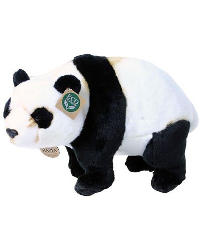 Jucărie de pluș Rappa Eco Friends - Panda, în picioare, 36 cm - 2