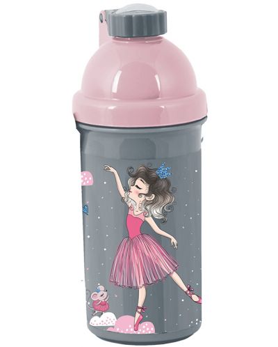 Sticlă din plastic Paso Ballerina - cu bretea, 500 ml - 1