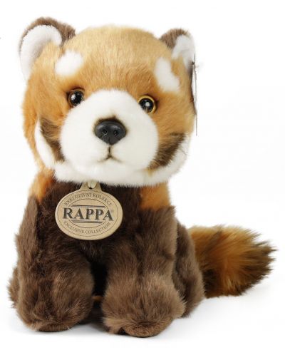 Jucărie de plus Rappa Eco Friends  - Panda roșu, așezat 18 cm - 2