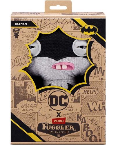 Jucărie de pluș Zuru DC - Fuggler, monstru cu dinți, Batman | Ozone.ro