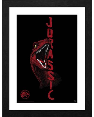 Poster cu ramă GB eye Movies: Jurassic World - Raptor - 1
