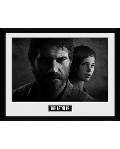 Poster cu rama GB eye Games: The Last of Us - Black and White - 1