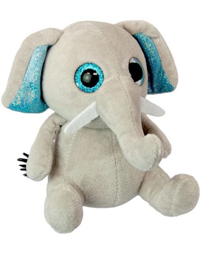 Jucărie de pluș Wild Planet - Elefant mic, 18 cm - 1
