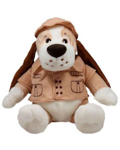 Jucărie de pluș Amek Toys - Câine, safari, 26 cm - 1