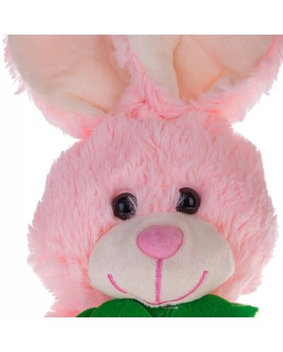 Jucării Teddy Bunny Tea Toys - Benny, 28 cm, cu morcov, roz - 2