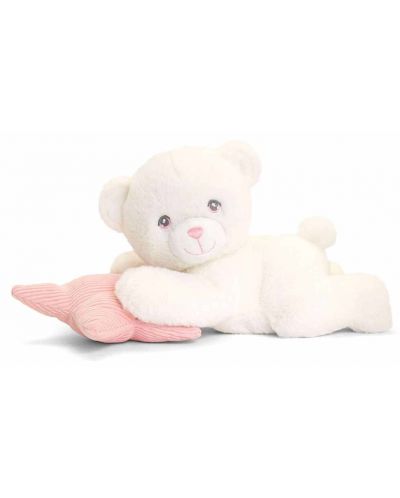 Keel Toys Keeleco - Ursuleț de pluș cu pernă, 20 cm, roz - 1