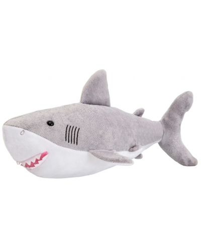 Jucărie de pluș Wild Planet - Mare rechin alb, 36 cm - 1