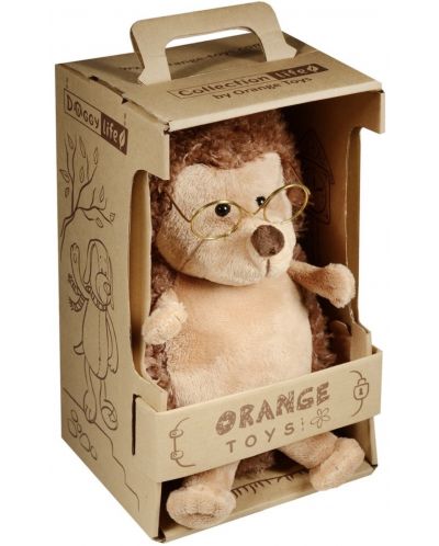 Jucărie de pluș Orange Toys Life - Ariciul Prickle cu ochelari, 15 cm - 3