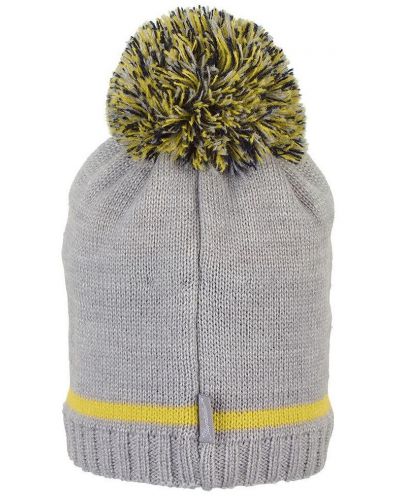 Pălărie de iarnă tricotată Sterntaler - Tractor, 53 cm, 2-4 ani, gri - 2
