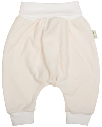 Pantaloni pentru bebeluşi Bio Baby - 74 cm, 6-9 luni, bej - 1