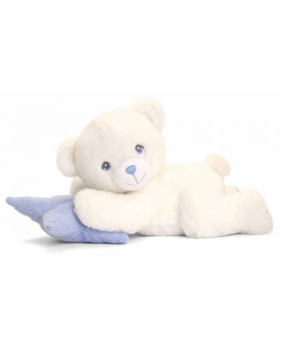 Keel Toys Keeleco - Ursuleț de pluș cu pernă, 20 cm, albastru - 1