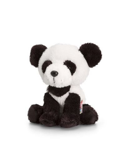 Jucarie de plus Keel Toys Pippins - Ursulet Panda, 14 cm - 1