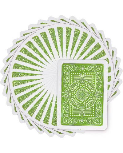 Carti de poker din plastic Texas Poker - verde deschis  - 3