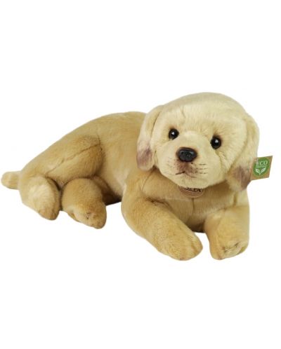 Jucărie de pluș Rappa Eco Friends - Câine labrador, 38 cm - 1