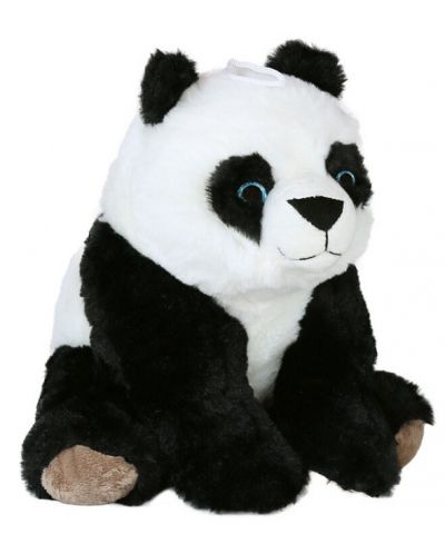 Jucărie de pluș Amek Toys - Panda cu ochi albaștri, 24 cm - 1